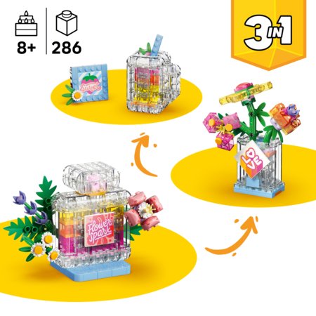 31383 LEGO® Creator Lillekaunistusega parfüümipudel 