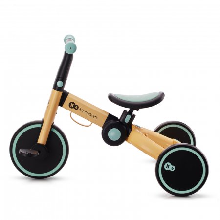 KINDERKRAFT kolmerattaline jalgratas 3in1 4Trike kollane, KR4TRI22BLU0000 KR4TRI22BLU0000