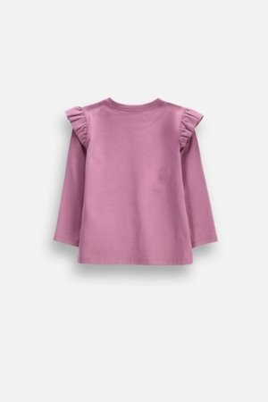 Coccodrillo pikkade varrukatega t-särk, lillad, suurus 