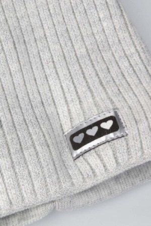 COCCODRILLO cap ACCESSORIES WINTER GIRL, silver, ZC4364310AWG-024-056, 56 cm 