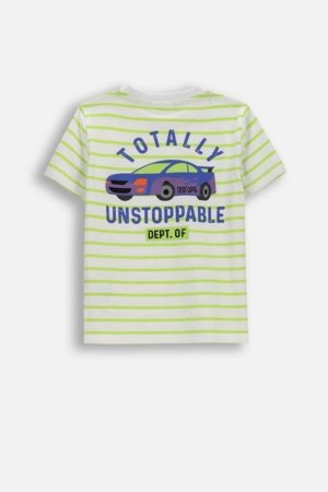 COCCODRILLO lühikeste varrukatega t-särk, valged, WC6143201HBK-001-104, 104 suurus 