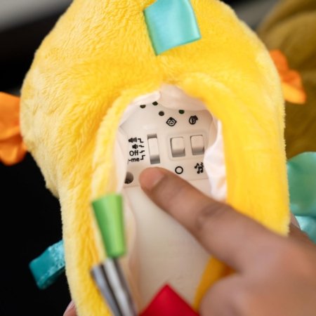 BABY EINSTEIN rahustav pehme mänguasi Seahorse Soother, kollane, 17400-000 