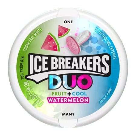 ICE BREAKERS DUO pastillid WATERMELON, 36 g., AMER0886 