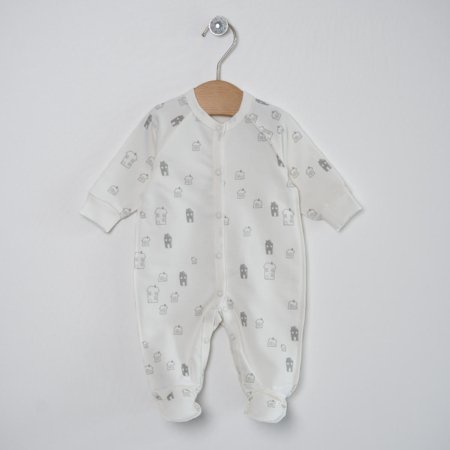 VILAURITA kombinesoon tagurpidi õmblustega TOMMY, valge, art 1150, 56 cm 