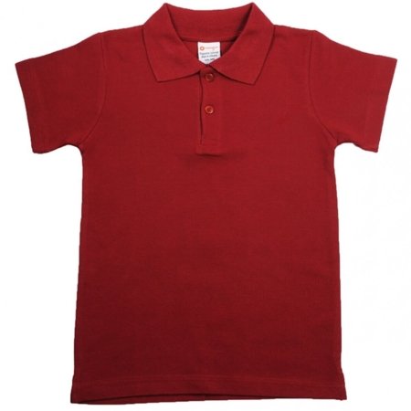 MAMAJUM lühikeste varrukatega polo särk, 10-000005, kirsi värv, 140/146 cm 