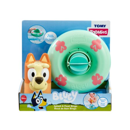 TOOMIES vannimänguasi Bluey Splash and Float, assortii, E73623C1 