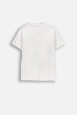 COCCODRILLO lühikeste varrukatega t-särk, valged, cm 