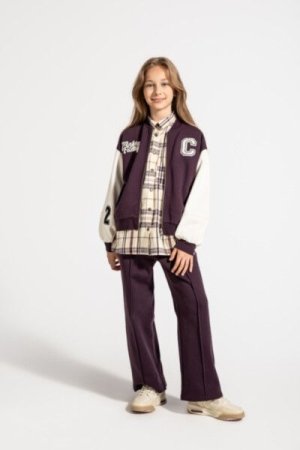 COCCODRILLO pullover with zipper ACADEMY GIRL JUNIOR, värviline, ZC4132202AGJ-022-164, 164 cm 