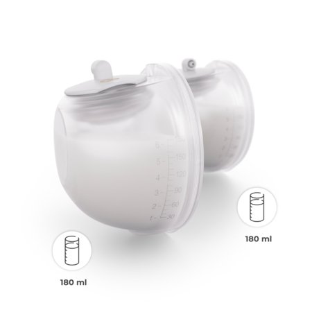 KINDERKRAFT topelt kaasaskantav elektriline rinnapump GENTLENEST, White, KEGENE00GLD0000 