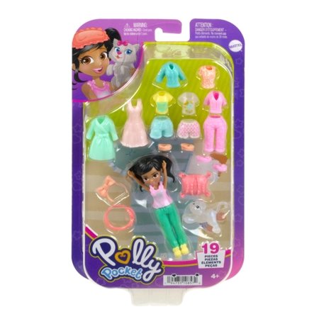 POLLY POCKET keskmine riidekomplekt, HKV88 HKV88