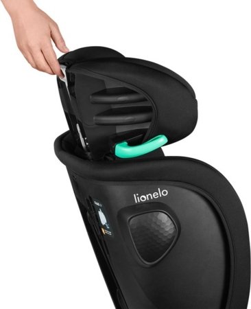 LIONELO turvatool NELLY I-SIZE, 76-150 cm., Black carbon 