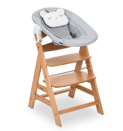 HAUCK söötmistool ALPHA NEWBORN SET PRIE, Nature grey, 661505 