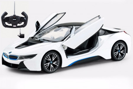 RASTAR auto 1:14 R/C BMW I8, 71010 71010