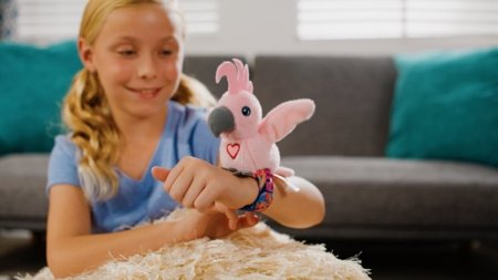 HAPPY YAPPERS interaktiivne pehme lind Kakaduu, 9463 