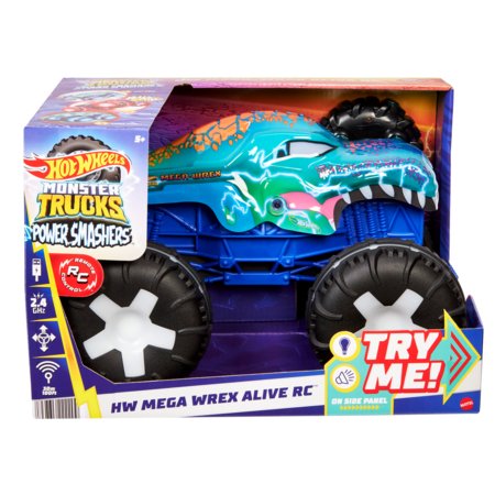 HOT WHEELS Monster Truck kaugjuhitav Mega-Wrex , JBD90 
