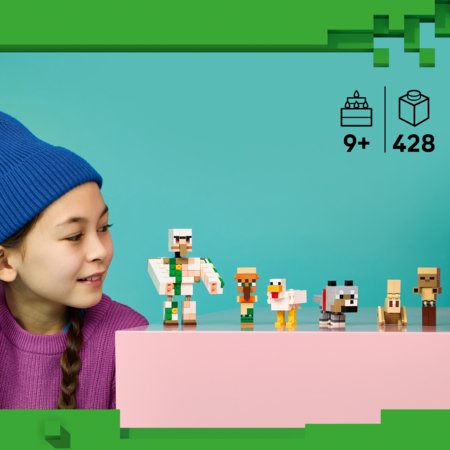 21592 LEGO® Minecraft® Kanaratsutaja kõrberünnak 