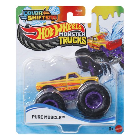 HOT WHEELS värvimuutvad üksikud autod, assortii, HGX06 HGX06