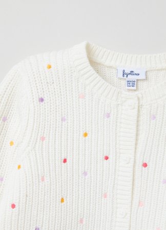 OVS GIRL9-36M TRICOT 2H 30-36 WHITE 001844198 001844198