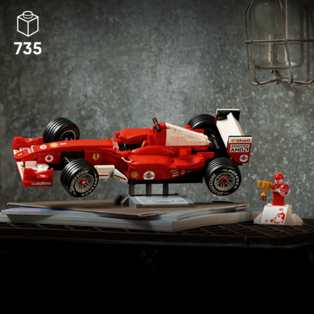 11375 LEGO® Icons Ferrari F2004 ja Michael Schumacher 