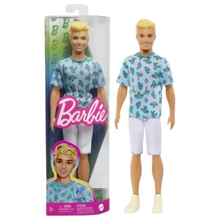 BARBIE Ken Fashionistas nukk sinise särgiga, HJT10 HJT10