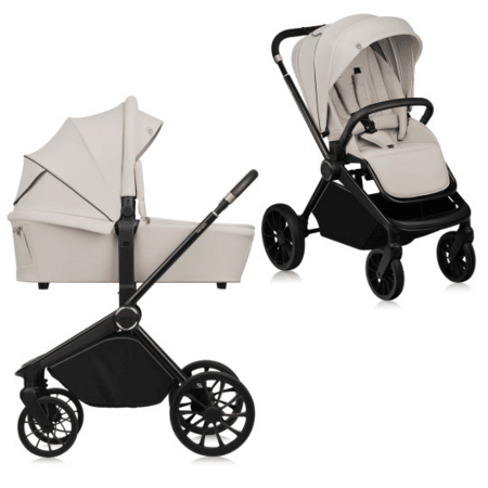 LIONELO universaalne käru MIKA PLUS 2in1, Beige sand, LO-MIKA PLUS 2IN1 