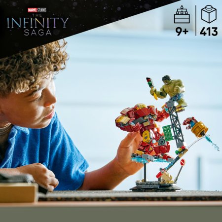 76343 LEGO® ǀ Marvel Eepiline lahing: Hulkbuster vs. Hulk 