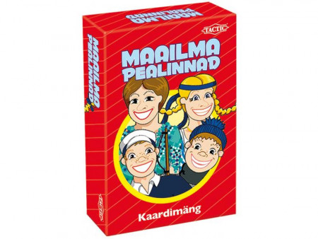 Tactic Mängukaardid Maailma pealinnad 