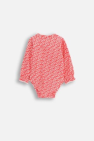 COCCODRILLO pikkade varrukatega beež särk NOSTALGIC MEADOW GIRL NEWBORN, kreemjas, WC5112601NGN-003-074, 74 cm 