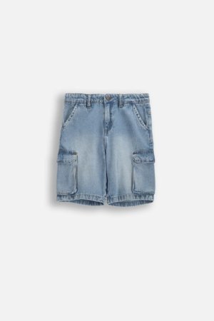 COCCODRILLO lühikesed püksid, sinised, WC6123302CJB-014-152, 152 suurus 