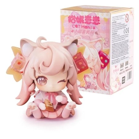 CAT MONI kollektsioneeritav tegelane Sweet Emilya-Cub Kitten Office, assortii., JG-MN005 