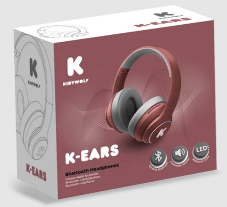KIDYWOLF juhtmevabad kõrvaklapid, assortii, K-EARS 