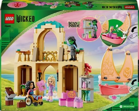 75681 LEGO® Wicked Glinda, Elphaba ja Nessarose Shizi ülikoolis 