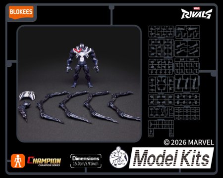 Blokees transformaator  Marvel Rivals-Champion class Venom, 81119 