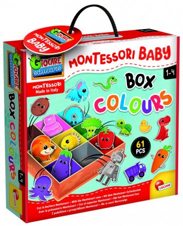 MONTESSORI jaotamise mäng Colours, 92765 92765