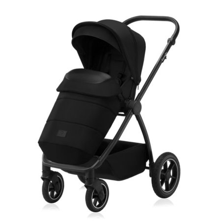 LIONELO universaalne käru MERIL 3in1, Black onyx 