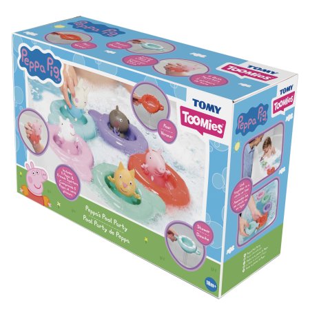 TOOMIES bath toy Peppa Pool Party, E73549 