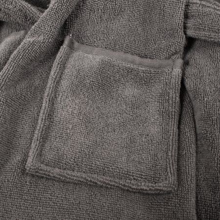 MARKLAND laste hommikumantel PURE MUSLIN, Dark grey, 19-30MPDG 