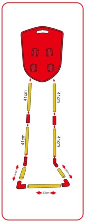 STAMP Iron Mani mänguvibu ja noolekomplekt sihtmärgiga, IM725616 