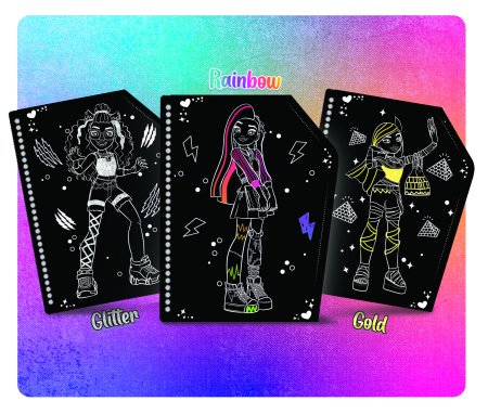 LISCIANI Monster High kraabitav raamat Monster hug, 12709 