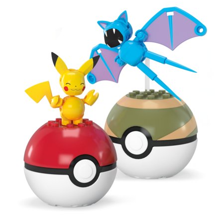 MEGA CONSTRUX POKEMON kahes pakendis Poke-pallid assortii, HXP11 