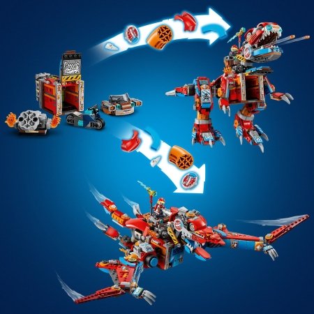 71484 LEGO® DREAMZzz™ Cooperi robotdinosaurus C-Rex 