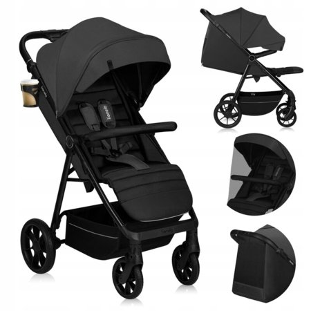 LIONELO käru MIRA, Black onyx 