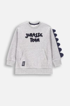 COCCODRILLO sweatshirt DIGITAL BOY KIDS, hall, ZC4132101DBK-019-122, 122 cm 