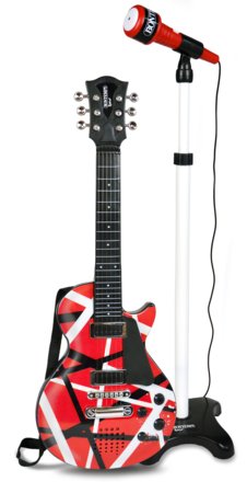 BONTEMPI Electronic Rock Guitar and microphone, 245834 