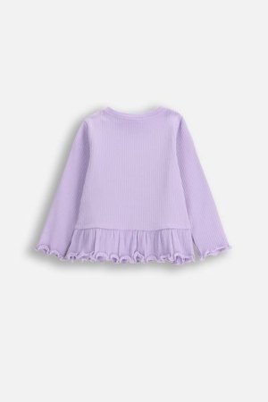 COCCODRILLO t-särgid HAPPY PUPPY GIRL NEWBORN, violett, ZC5143103HGN-016-086, 86 cm 