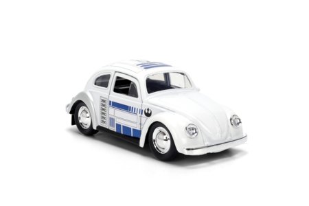 JADA Star Wars 1:32 R2-D2 Volkswagen Beetle mudelauto, 9336982314R00 