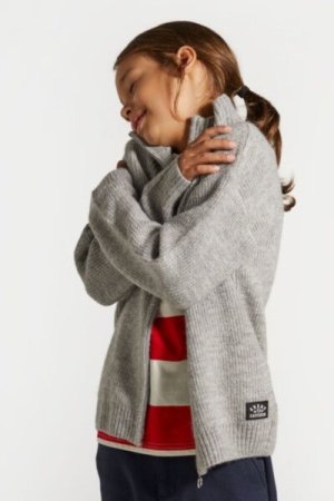 COCCODRILLO cardigan ACADEMY BOY JUNIOR, hall, ZC4172202ABJ-019-164, 164 cm 