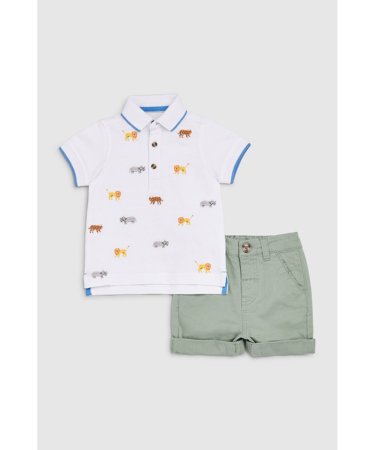MOTHERCARE lühikeste varrukatega särk ja lühikesed püksid, HD505 116 