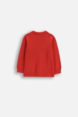 COCCODRILLO kampsun, punane, ZC5172101EBB-009-092, 92 cm 