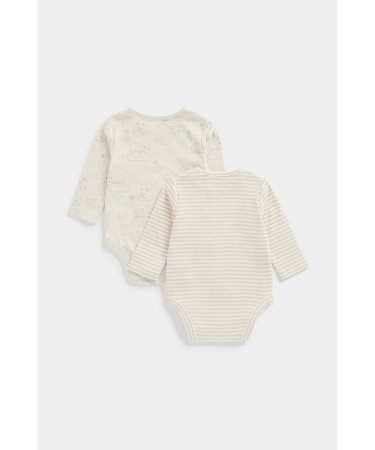 MOTHERCARE pikkade varrukatega bodi, 2 tk., EB666 623906